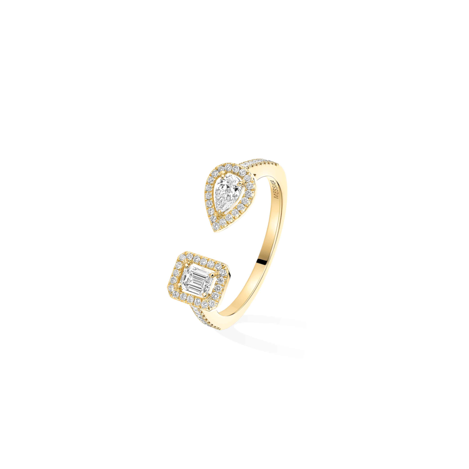 Mes1kaa my twin toi & moi ring 2x 0.15ct 06471